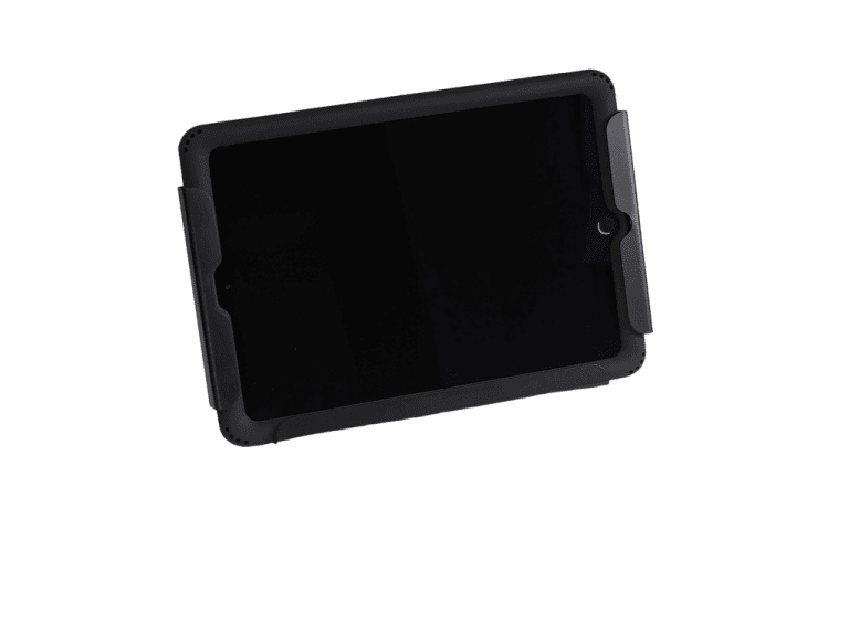 Tablet device with protective cover