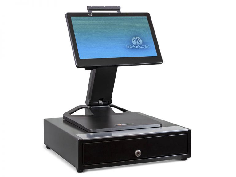 POS system with touchscreen display