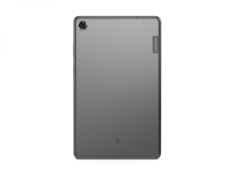 Minimalist tablet design, back view