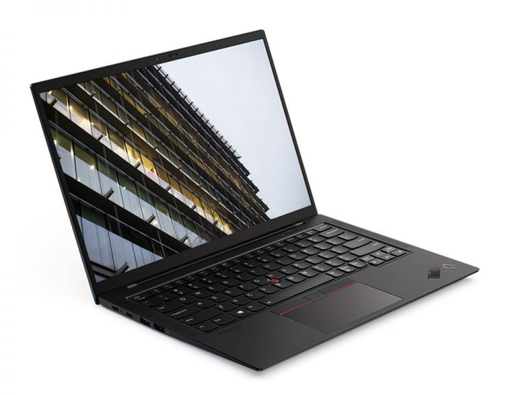 Modern laptop showing architectural design