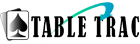 Poker-themed logo with artistic flair