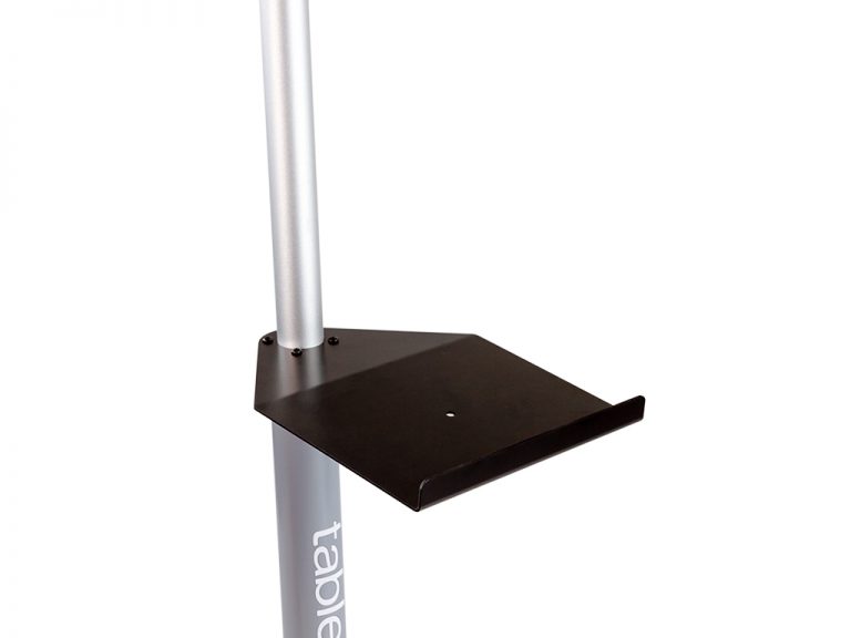 Adjustable metal stand for display