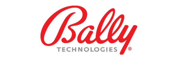 Red Bally Technologies branding on black