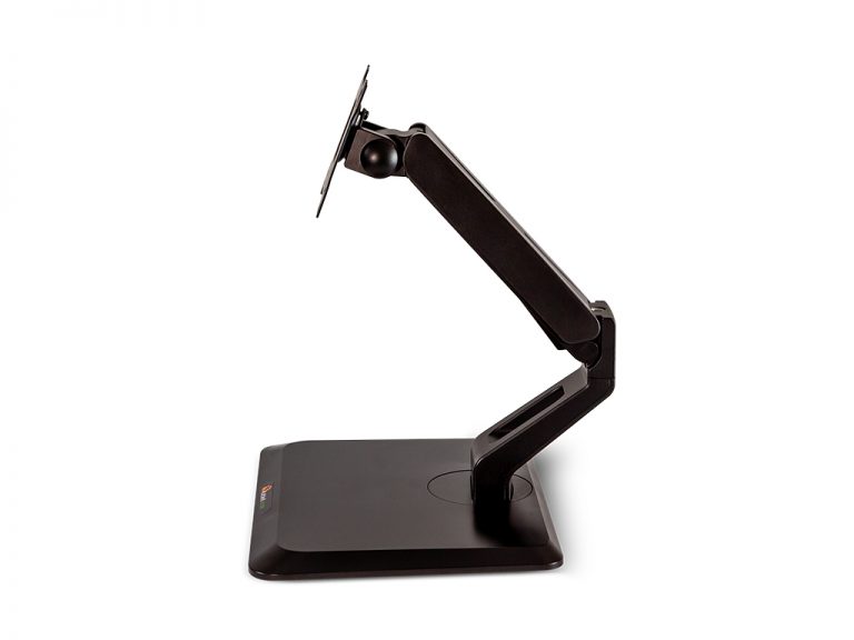 Monitor stand with adjustable arm