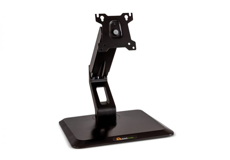 Adjustable monitor stand with VESA mount